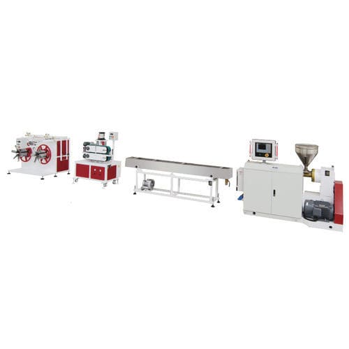 Profilextrusionsanlage - JWS series - Jwell Extrusion Machinery Co., Ltd., Shanghai - für PP / für TPE / für thermoplastische Vulkanisate (TPV)