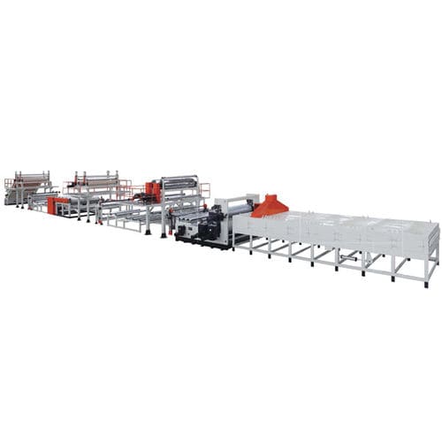 Einschicht-Extrusionsanlage - JWTZ-2000 - Jwell Extrusion Machinery Co., Ltd., Shanghai - für Platten / für PVC