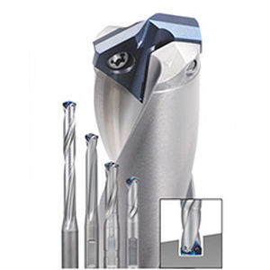 Vollmetall-Bohrer - AQDEXVF series - NACHI America - Mehrzweck / Hartmetall / 3D/5D