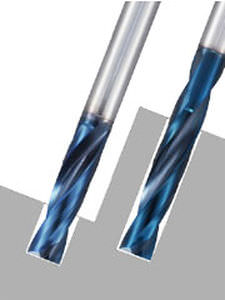 Vollmetall-Bohrer - AQUA Drill EX FLAT - NACHI America - Mehrzweck / Hartmetall / Langschaft