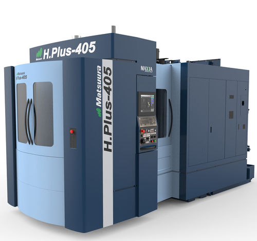 CNC-Bearbeitungszentrum / 3-Achs - H.Plus-405 - MATSUURA - horizontal / 60 Werkzeuge / Hochgeschwindigkeit