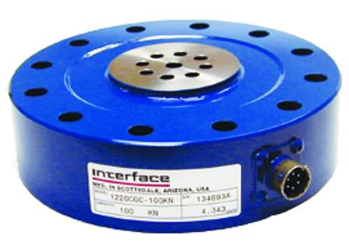 Wägezelle / Zug- und Druckkraft - 50 - 1 500 kN | 1200 series  - Interface, Inc. - ebene Last / Pancake-Typ / Dehnungsmessstreifen