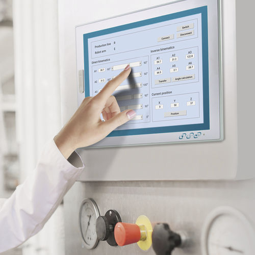 Panel-PC / TFT LCD - LYNC-712/715 with Intel Apollo Lake  - ARBOR Technology Corp. - mit resistivem 5-Draht-Touchscreen / 12" / Intel® Apollo Lake