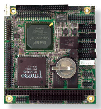 CPU-Modul / PC/104 - Vortex86SX x86 Embedded SoC, 300 MHz, 128 MB | Em104-i423 - ARBOR Technology Corp. - x86 / embedded