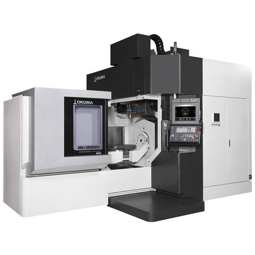 CNC-Bearbeitungszentrum / 5-Achs - MU-8000V - OKUMA - vertikal / Doppelsäulen / 32 Werkzeuge