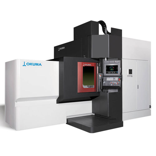 CNC-Bearbeitungszentrum / 3-Achs - MU-8000V EX - OKUMA - vertikal / 32 Werkzeuge / Schneid
