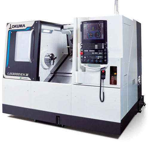 CNC-Drehmaschine - LB3000 EX III - OKUMA - horizontal / 2-Achs / starr