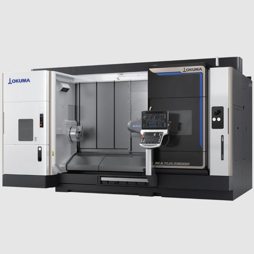 Dreh-Fräszentrum / CNC - MULTUS U5000 - OKUMA - horizontal / 3-Achs / Fahrständer