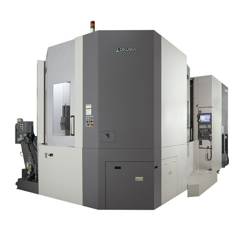 CNC-Bearbeitungszentrum / 3-Achs - MB-10000H - OKUMA - horizontal / 400 Werkzeuge / 40 Werkzeuge