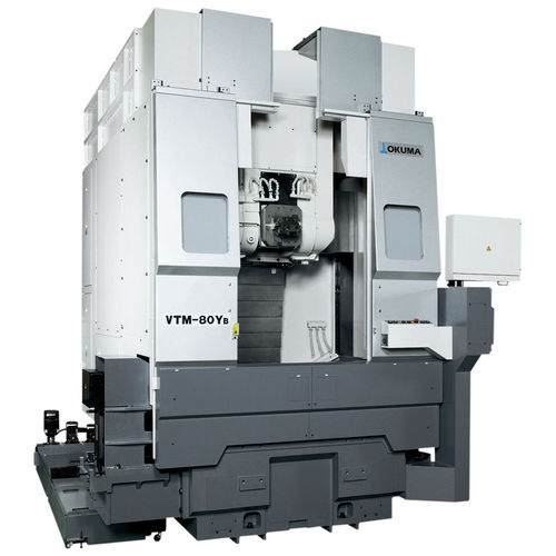 Dreh-Fräszentrum / CNC - VTM-80YB - OKUMA - horizontal / vertikal / 5-Achs