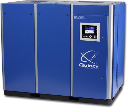 Schraubenkompressor - QSI series - Quincy Compressor - Rotation / Luft / mit Elektromotor