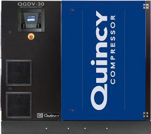 Schraubenkompressor - QGDV series - Quincy Compressor - Rotation / Luft / mit Elektromotor
