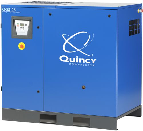 Schraubenkompressor - QGS series - Quincy Compressor - Rotation / Luft / mit Elektromotor