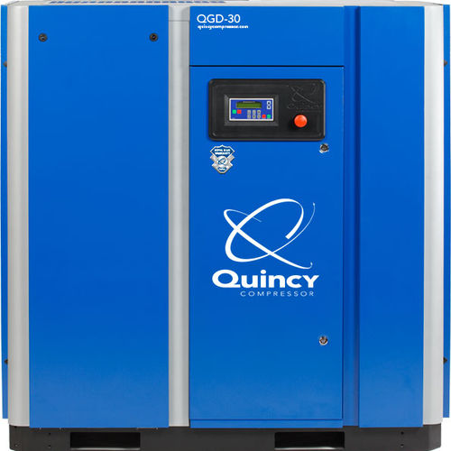 Schraubenkompressor - QGD series - Quincy Compressor - Rotation / Luft / mit Elektromotor
