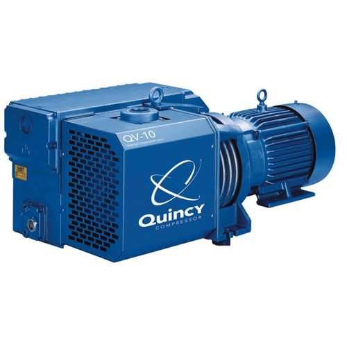 Drehschieber-Vakuumpumpe - QV series - Quincy Compressor - geschmiert / einstufig / kompakt