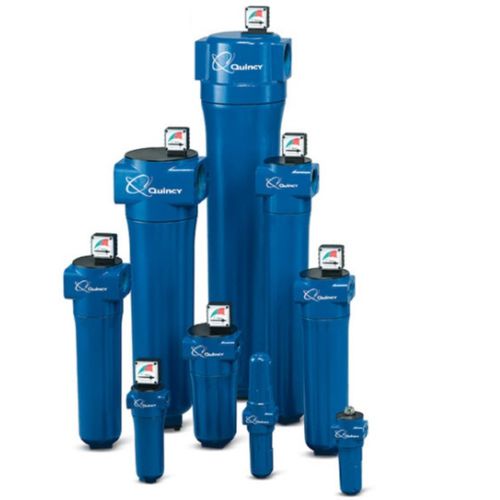 Patronen-Filtergehäuse - Quincy Compressor - für Druckluft / Aluminium / korrosionsbeständig