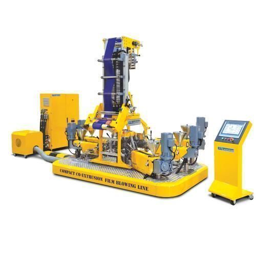 Kompakte Coextrusionsanlage - LCF-400 CO-EX - Labtech Engineering Co., Ltd. - 5 Schichten / Blasfolien / Kunststofffolien