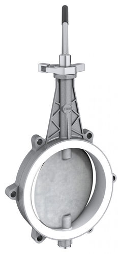 Absperrklappe - BE 250, BE 300 - EBRO ARMATUREN Gebr. Bröer GmbH - Hebel / Lug-Typ / für Silo