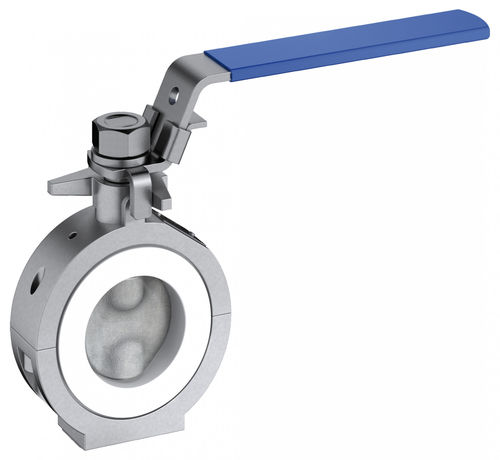 Absperrklappe - BE 50, BE 80 - EBRO ARMATUREN Gebr. Bröer GmbH - Hebel / Lug-Typ / für Silo