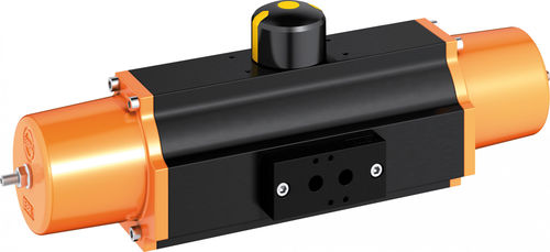 Pneumatischer Ventilantrieb - EB-SYS - EBRO ARMATUREN Gebr. Bröer GmbH - drehbar / Kurbel-Rahmen-System / einfachwirkend