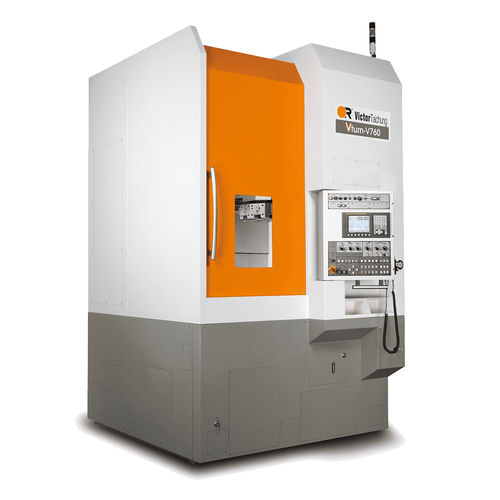 CNC-Drehzentrum - VTURN-V760 - VICTOR - vertikal / 2-Achs / großformatig