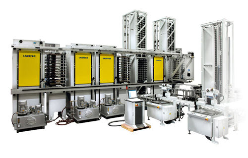 Automatisierte Walzmaschine - Lauffer Pressen GmbH & Co. KG, Maschinenfabrik - für Leiterplatten