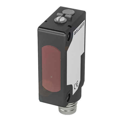Optoelektronischer Sensor / Reflexions-Lichttaster - BOS012A - Balluff GmbH - rechteckig / LED / kompakt