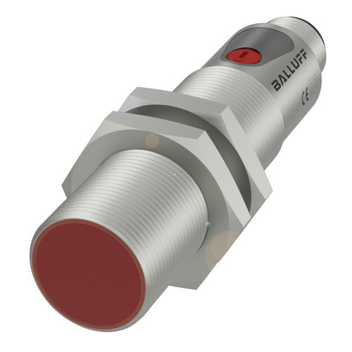 Optoelektronischer Sensor / Reflex-Lichtschranke - BOS01CE - Balluff GmbH - zylindrisch / LED / kompakt