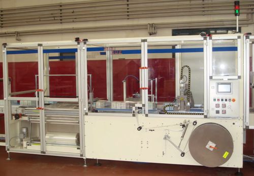 Automatische Verpackungsmaschine - M80 -FT - MACDUE - Schrumpffolien / für Karton