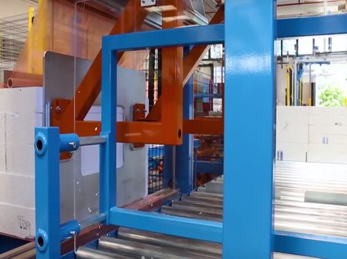 Automatischer Stretchwickler - TIRAFILM -90° - MACDUE - horizontal