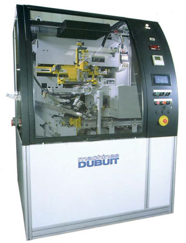 Automatische Siebdruckmaschine - max. 2 400 - 6 000 p/h | 360 series - MACHINES DUBUIT S.A.S.  - monochrom / für zylindrische Produkte