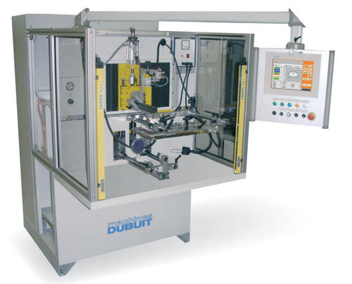 Automatische Siebdruckmaschine - 902 series - MACHINES DUBUIT S.A.S.  - Farb / für die Glasindustrie / flach
