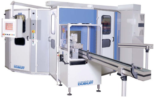 Servogesteuerte Siebdruckmaschine - max. 4 200 p/h | 912/14-P - MACHINES DUBUIT S.A.S.  - 5-Farben / für Kunststoffflaschen / flach
