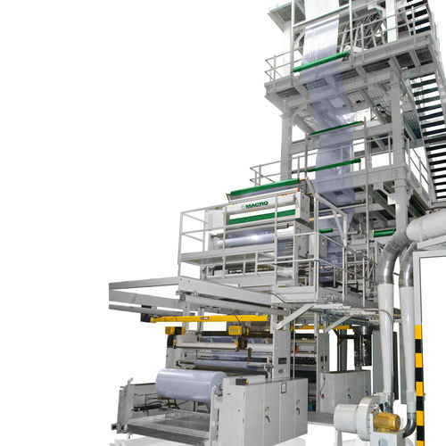 Coextrusionsanlage / 5 Schichten - Barrier Blown Film Lines - Macro Engineering & Technology Inc. - 7 Schichten / 11 Schichten / Blasfolien
