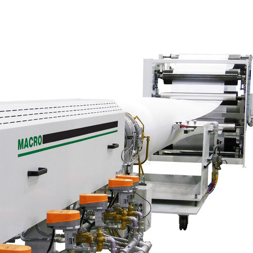 Einschicht-Extrusionsanlage - Polylactic Acid (PLA) Foam Extrusion Line - Macro Engineering & Technology Inc. - für Platten / für PLA / für Schaumfolien