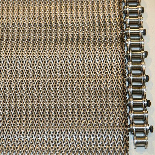 Maschendraht-Förderband - No. 91 - MTF Technik Hardy Schürfeld GmbH & Co. KG  - Edelstahl / Stahl / für die Stahlindustrie