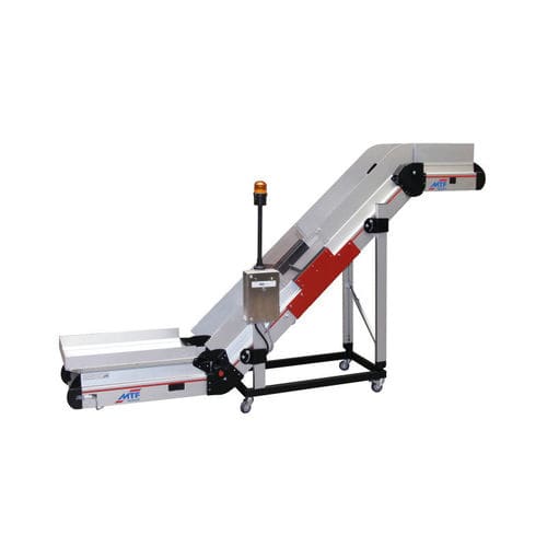 Förderer in Z-Form - ZL-LD 120 - MTF Technik Hardy Schürfeld GmbH & Co. KG  - Band / horizontal / mit einstellbarer Neigung