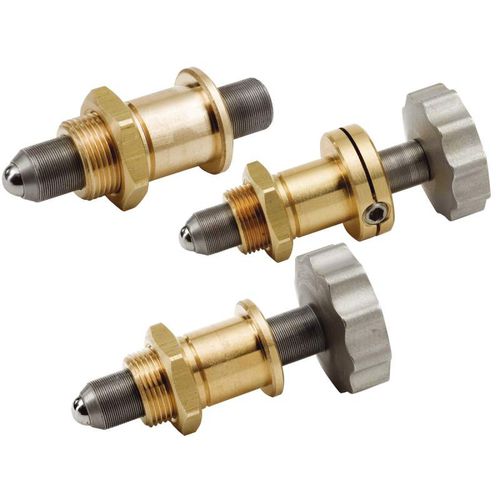 Gerändelte Schraube / Edelstahl - AJS series - MICRO-CONTROLE / Spectra-Physics - maßgefertigt