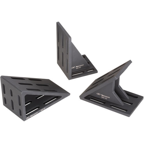 Aluminium-Befestigungswinkel - 360 series - MICRO-CONTROLE / Spectra-Physics - 90° / verstellbar / 45°