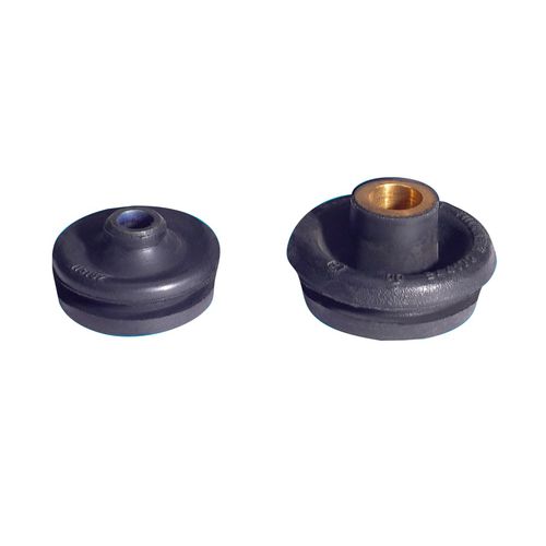 Runde elastische Lagerung - 544184 series - PAULSTRA - Metall / Elastomer / Elastomer