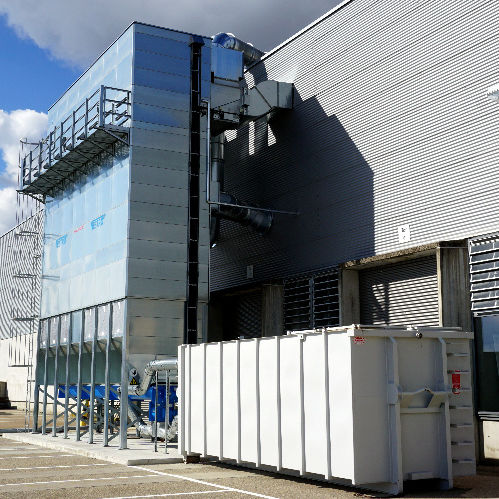 Absackfilteranlage - 7/4 - NESTRO Lufttechnik GmbH - Luft / Rückspül