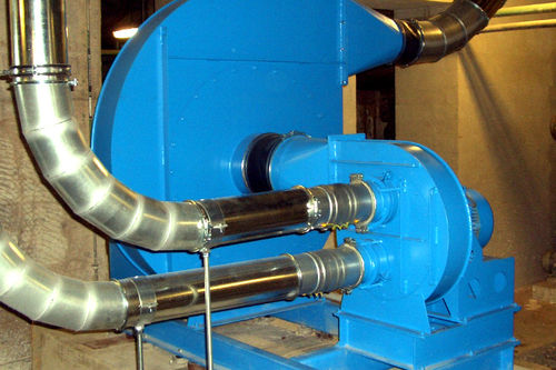 Schredder-Ventilator - NESTRO Lufttechnik GmbH - bodenstehend / Zentrifugal / Absaug
