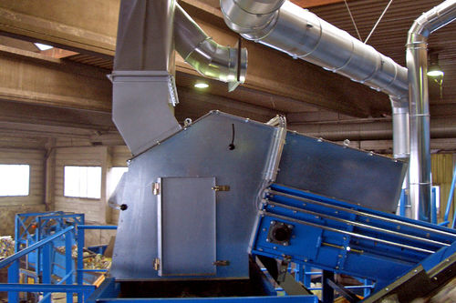 Granulatabscheider - NESTRO Lufttechnik GmbH - Papier / Luft / für die Recyclingindustrie