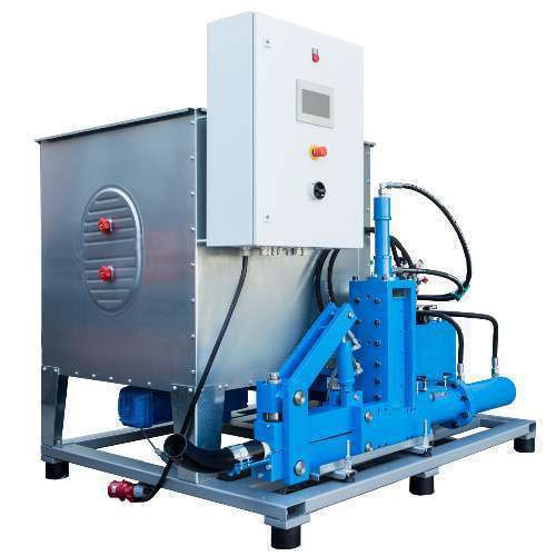 Holz-Brikettierpresse - NBP  - NESTRO Lufttechnik GmbH - für Müll / für Späne