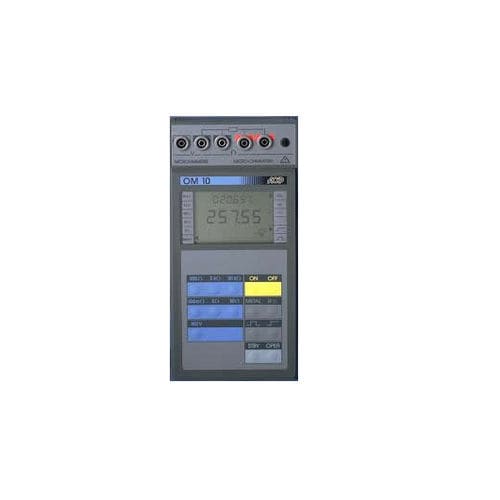 Digitales Mikroohmmeter - OM 10  - AOIP - tragbar / 4-Leiter