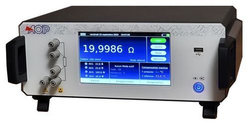Digitales Mikroohmmeter - OM 37 - AOIP - tragbar / Tisch / für Flugzeug
