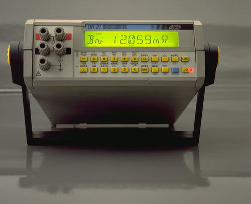 Digitales Mikroohmmeter - OM 21 - AOIP - Tisch / 4-Leiter / mit niedrigem Widerstand