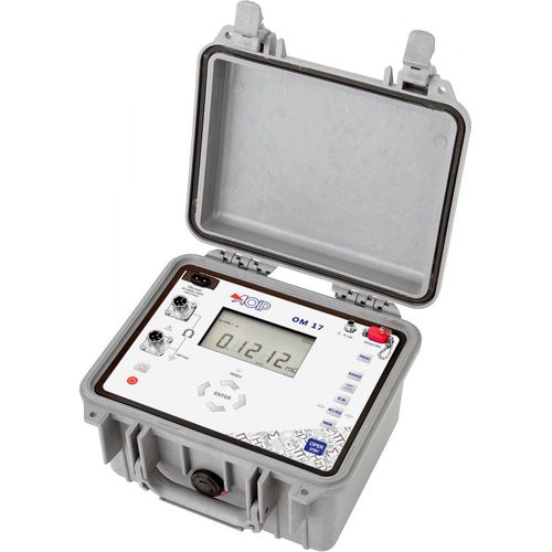 Digitales Mikroohmmeter - OM 17  - AOIP - tragbar / 4-Leiter
