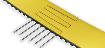 Flacher Treibriemen - BRECO® PinLock - BINDER MAGNETIC - Gummi / für Förderrolle