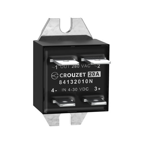Statisches Relais / DC - GN Mini - Crouzet - Miniatur / einphasig / für Schalttafelmontage